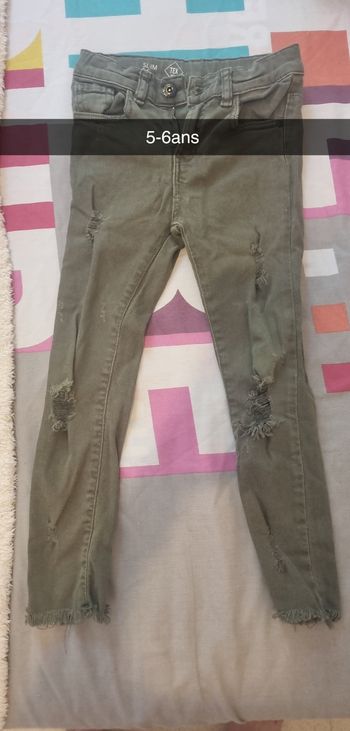 Lot pantalon enfant