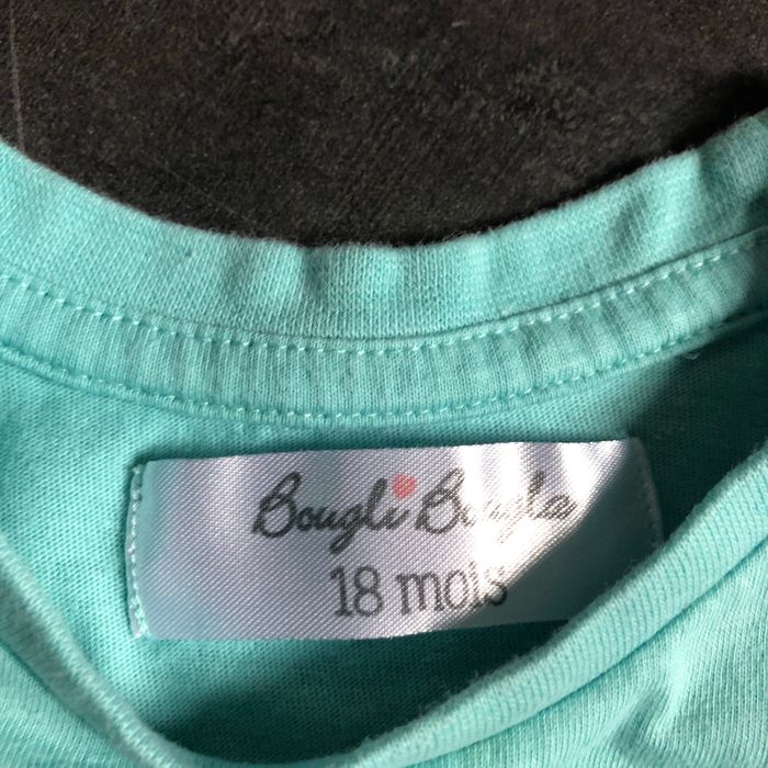 T-shirt licorne  paillettes 18 mois  Bougli Bougla - photo numéro 3