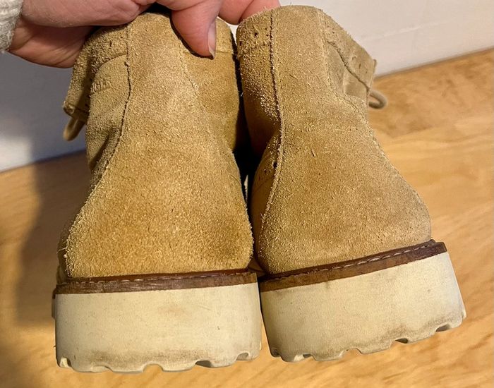 Bottines style Richelieu cuir sable Aigle T.45-46 - photo numéro 5