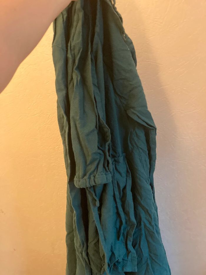 Toile de tipi numéro 74 bleu pétrole - photo numéro 3
