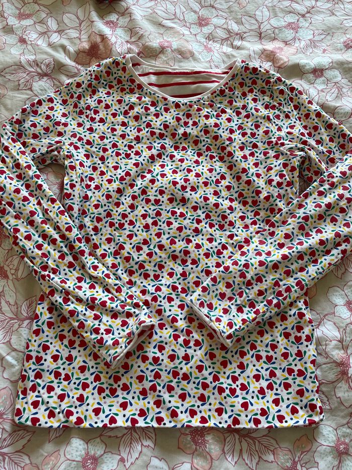 Manches longue réversible