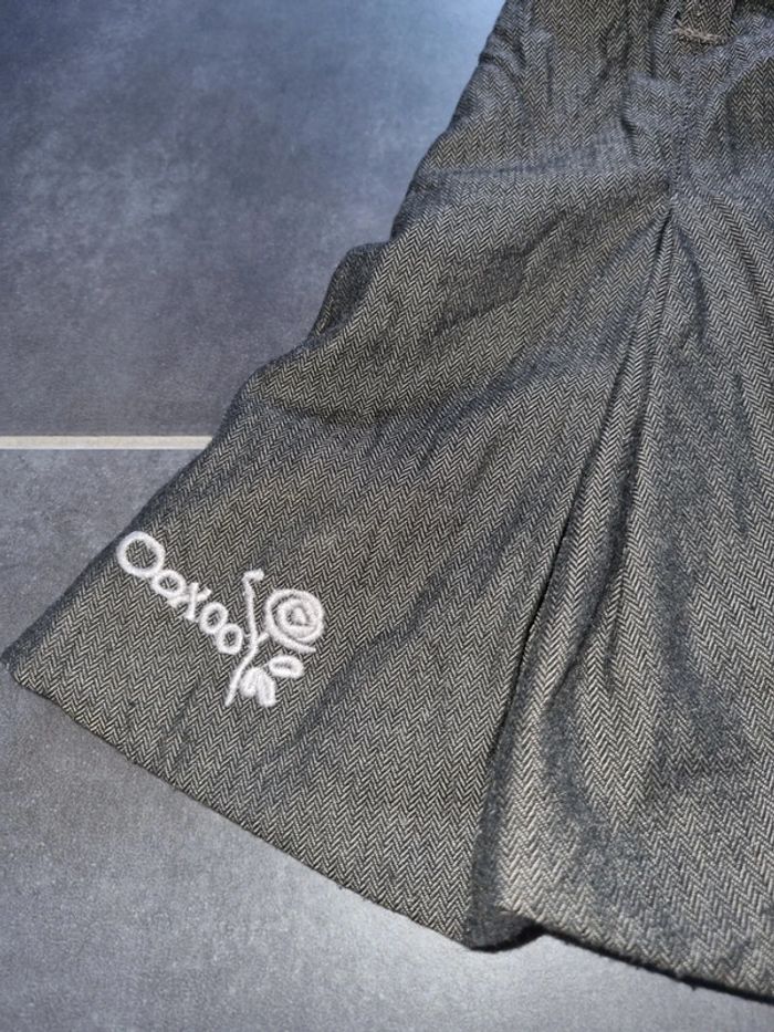 Jupe trapèze Ooxoo tissu chevron 6 ans - photo numéro 7