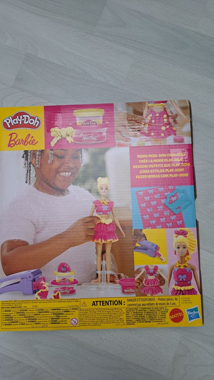 Barbie play-doh : Dentelles et noeuds - photo numéro 2