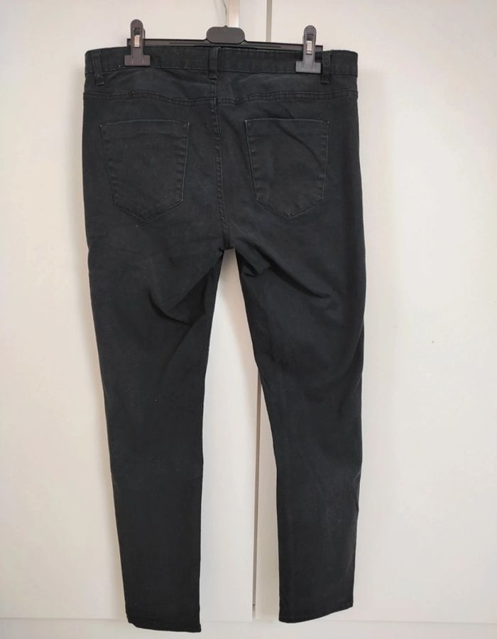 Jean slim noir Kiabi 40 - photo numéro 2