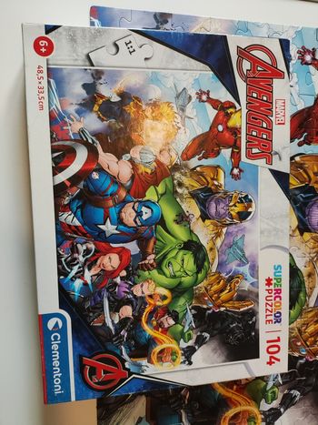 Puzzles avengers 104 pieces