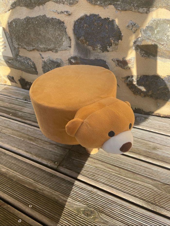 Tabouret enfant tête d’ourson - Boutique indépendante - photo numéro 2