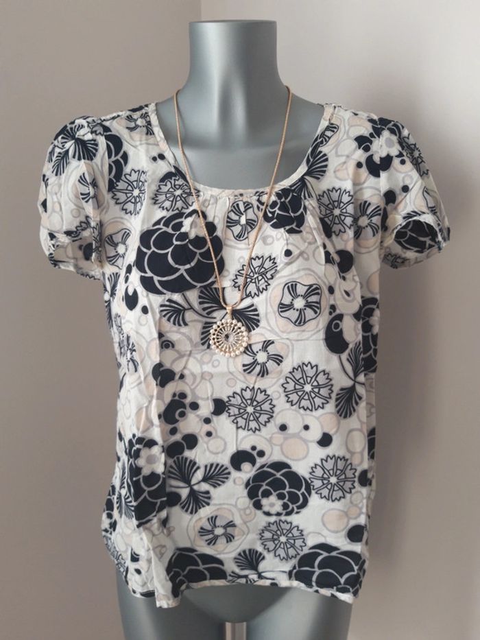 Blouse femme fleurie