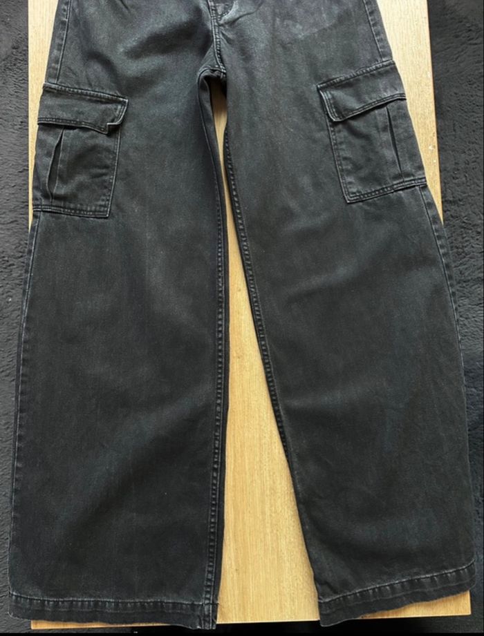 Jeans large neuf noir Taille 36 Bershka - photo numéro 8