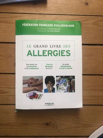 Grand livre sur les allergies