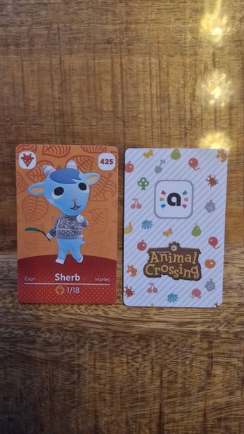 Carte Amiibo Sherb - Capri 425