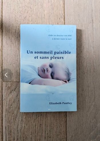 Livre un sommeil paisible sans pleurs