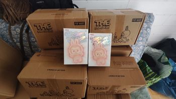 popmart labubu big into energy x4 boites