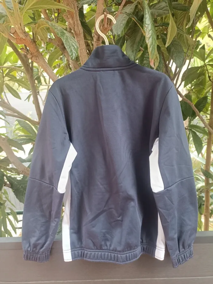 Gilet zippé bleu marine puma garçon taille 9/ 10 ans - photo numéro 6