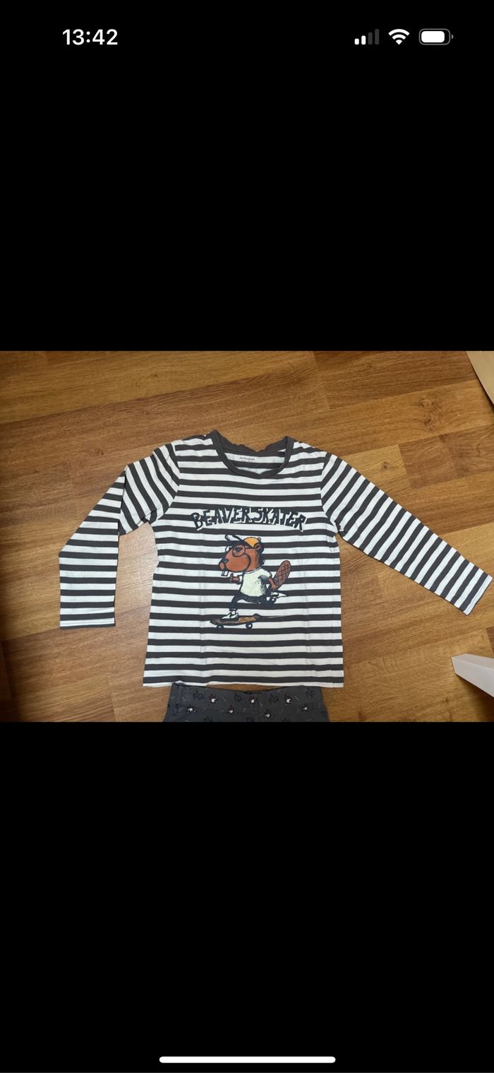 Pyjama 2 pièces garçon vertbaudet 8 ans - photo numéro 2