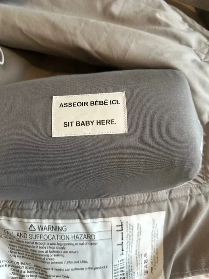 Porte bébé HoodieCarrier JPMBB - photo numéro 10