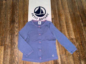 Gilet petit bateau 24 mois