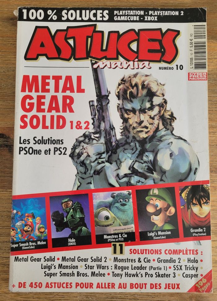 Revue Astuce Mania 10 - Metal Gear Solid