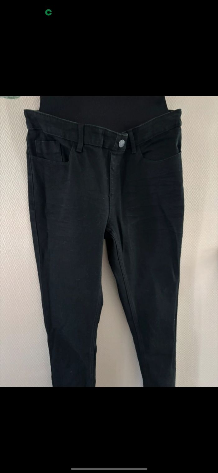 Jeans noir grossesse kiabi