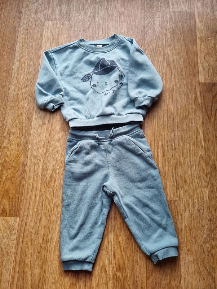Ensemble Sweat et pantalon molletonné - Orchestra - 18 mois - photo numéro 1