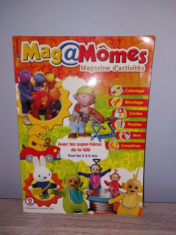 Livre mag@momes magazine d'activités