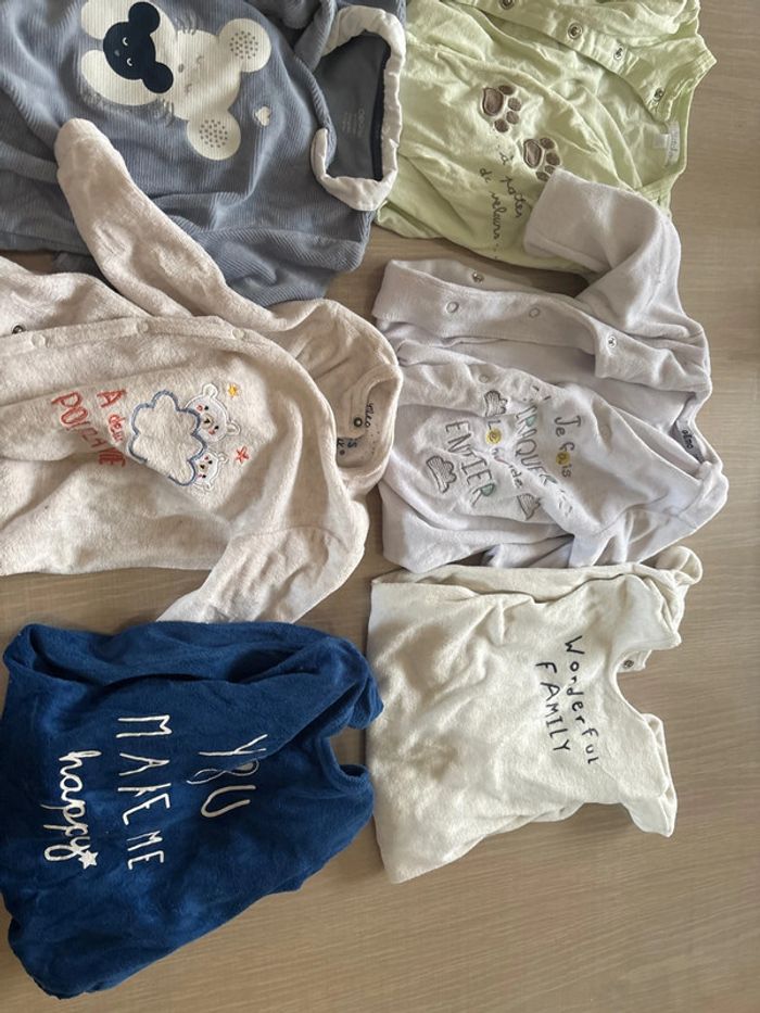 Lot de 8 pyjamas 9 mois - photo numéro 3