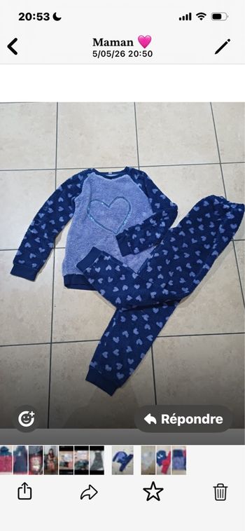 Pyjama pour filles lots 3 pour 10€