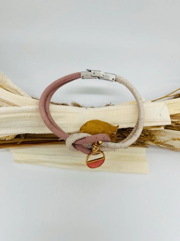 Bracelet neuf en liège femme