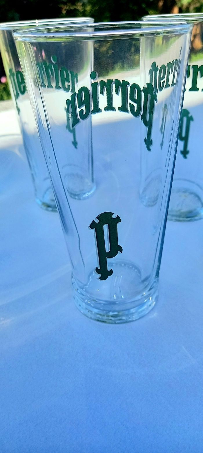 Lot de 6 verres  Perrier - photo numéro 6