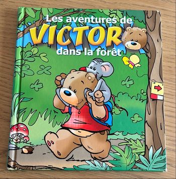 Livre Les aventures de Victor dans la forêt 