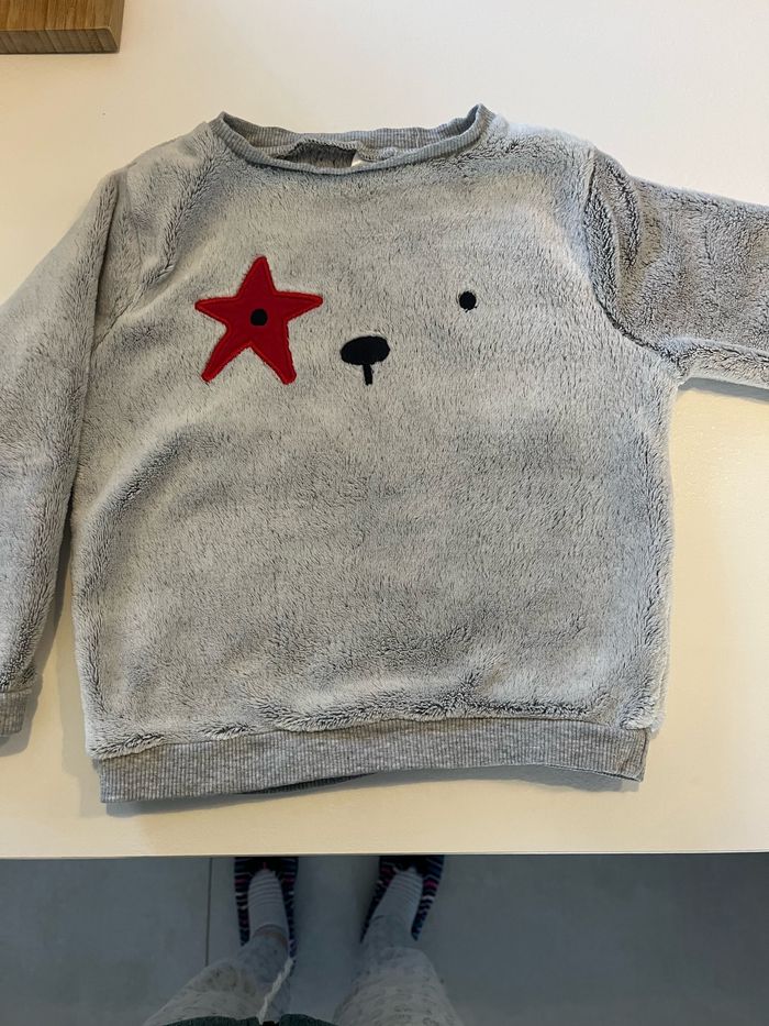Pull polaire Tex baby 3 ans