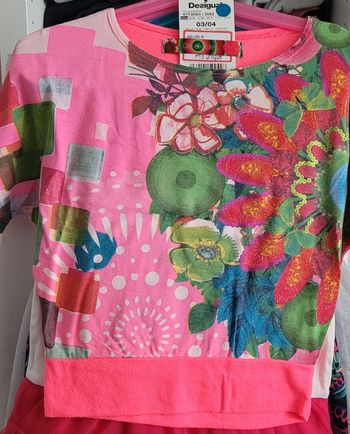 Tee-shirt Desigual 3/4 ans