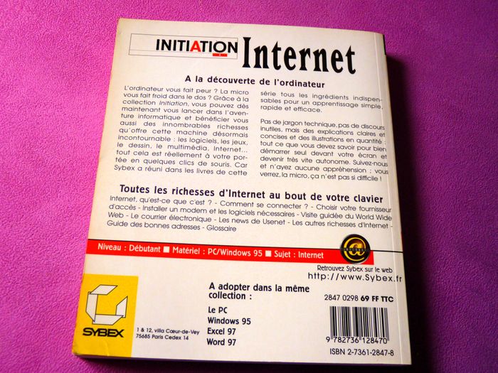 Livre Internet initiation pratique lot fiches informatique cours TBE - photo numéro 9