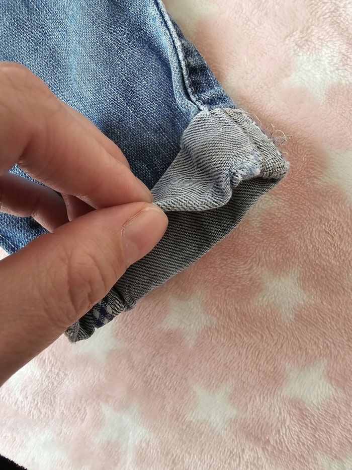 Pantalon jeans mixte 6-9 mois - photo numéro 7