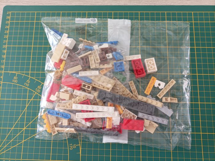Sachet numéro 43 n°43 complet pour le set Lego Icons 10294 Le Titanic - photo numéro 2