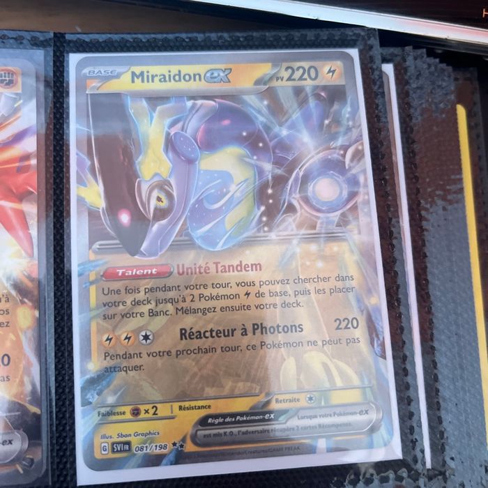 EV1 lots de 6 cartes Pokémon (Svi) - photo numéro 4