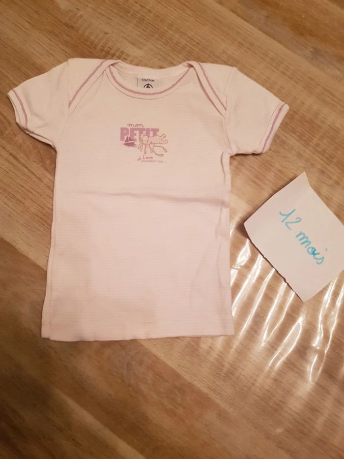 T shirt bébé fille 1 an