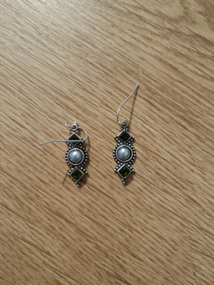 Boucles d'oreilles pendantes - photo numéro 3