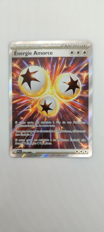 Carte pokémon énergie amorce 124/094