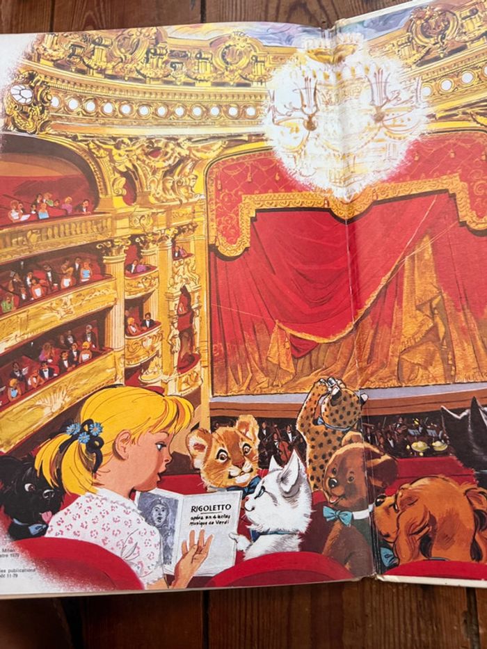 Grands albums Hachette livre rare ancien blanc Caroline visite Paris Pierre Probst - photo numéro 6