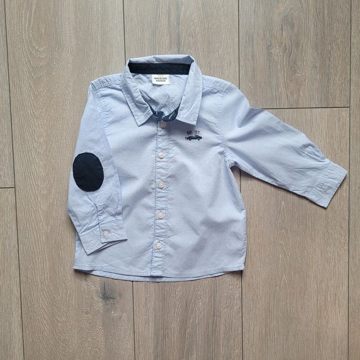 Chemise bleu. Garçon 18 mois. Marque Tape à l'oeil - photo numéro 2