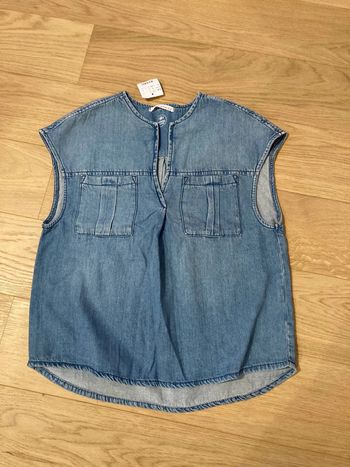 Neuve - Blouse jean Camaieu S