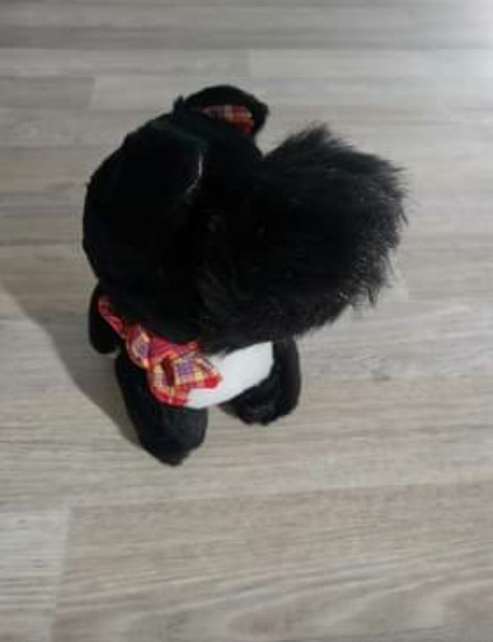 Mignon fox terrier en peluche - photo numéro 2