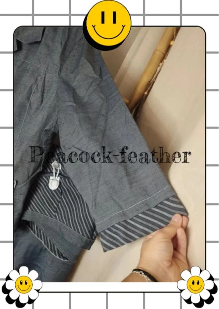 Ensemble jupe veste gris gevana 56 - photo numéro 5