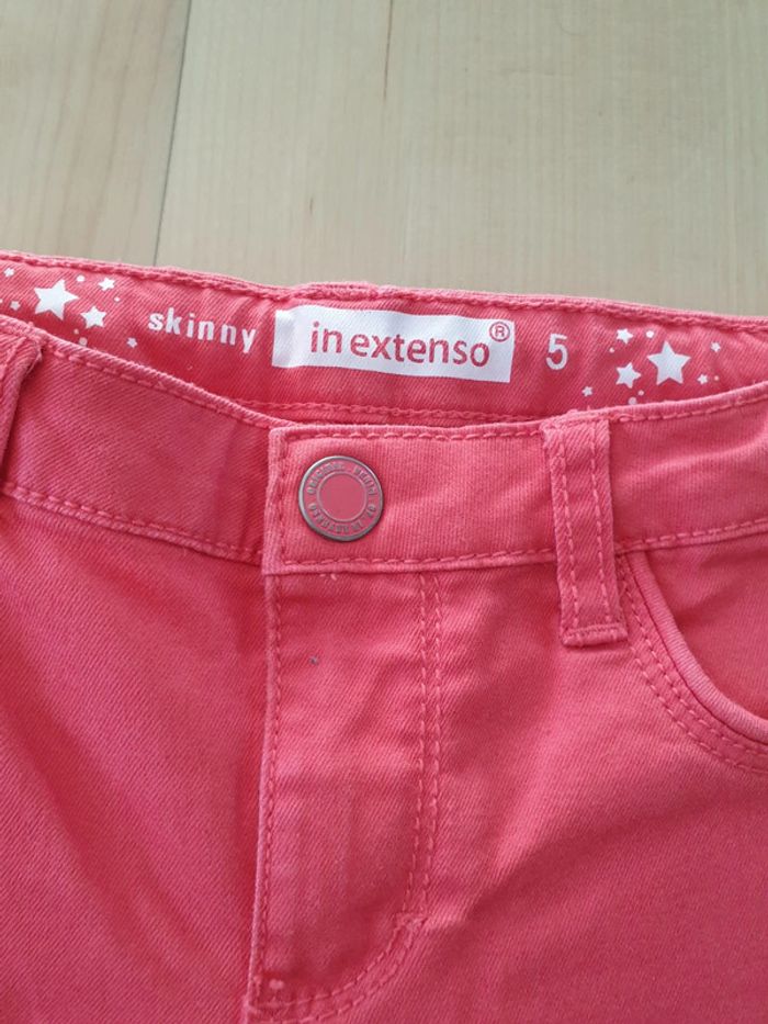 Pantacourt fille 5 ans rose - photo numéro 2