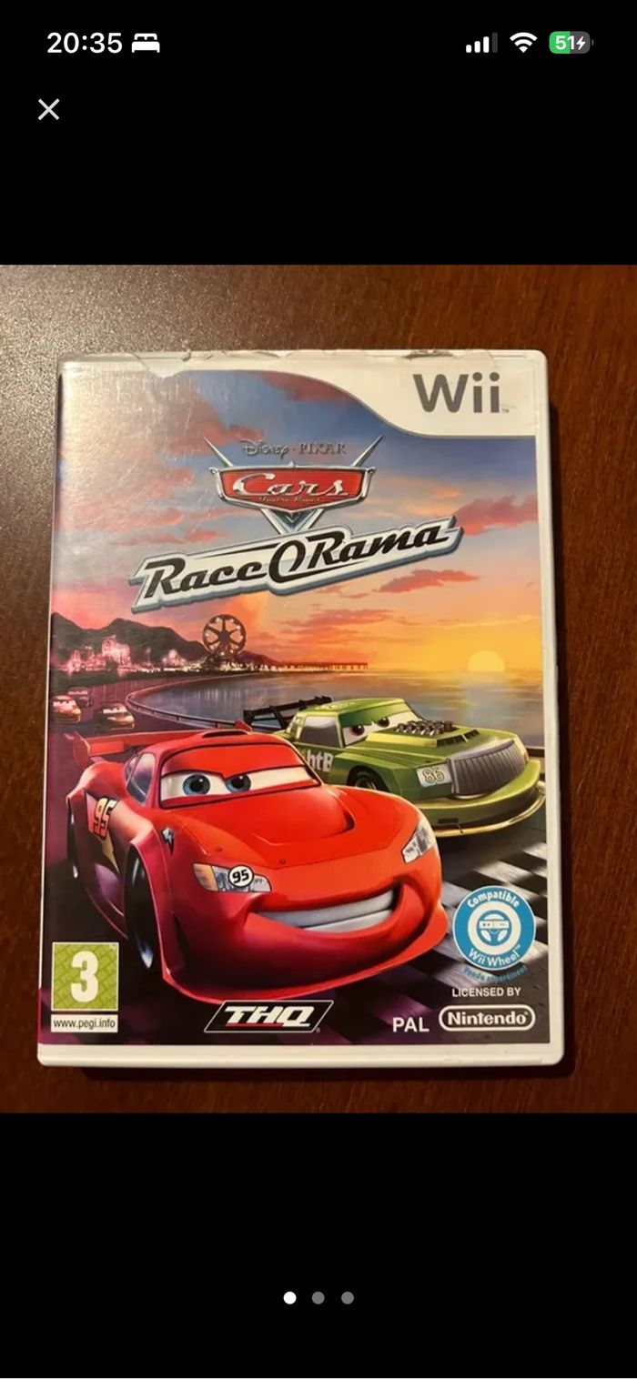 Jeu wii