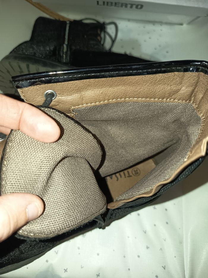 Bottine en velours - photo numéro 7