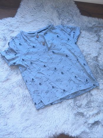 T-shirt bleu bateau - 24 mois - Kiabi