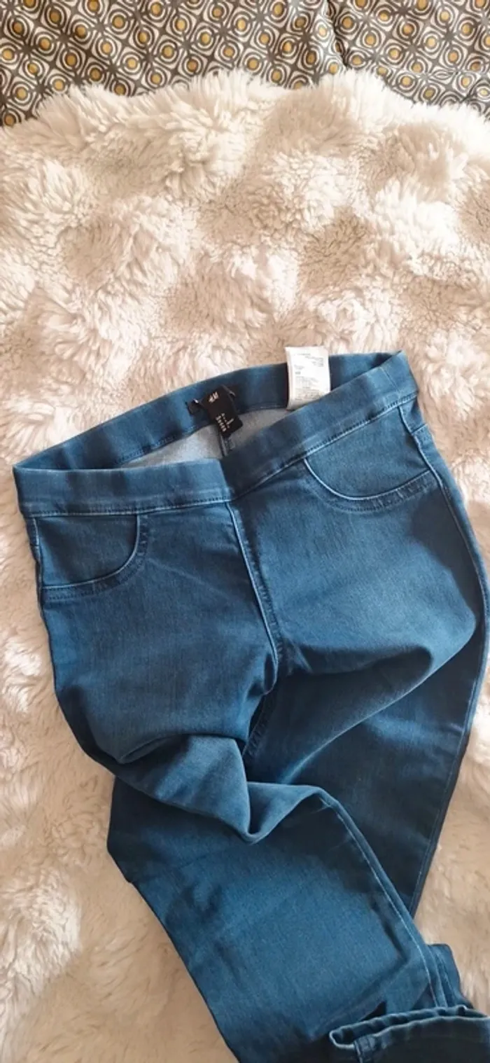 Jeans 👖 H&M t34 #F34XS-073 - photo numéro 2