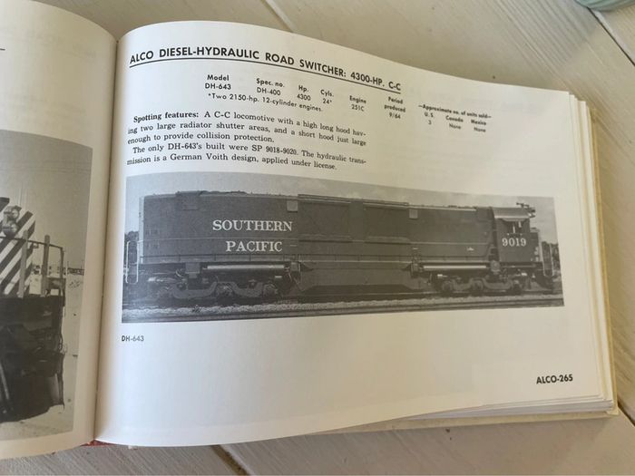 Rare Livre The Second Diesel Spotter's Guide (1973) Jerry A.Pinkepank Import Usa - photo numéro 5