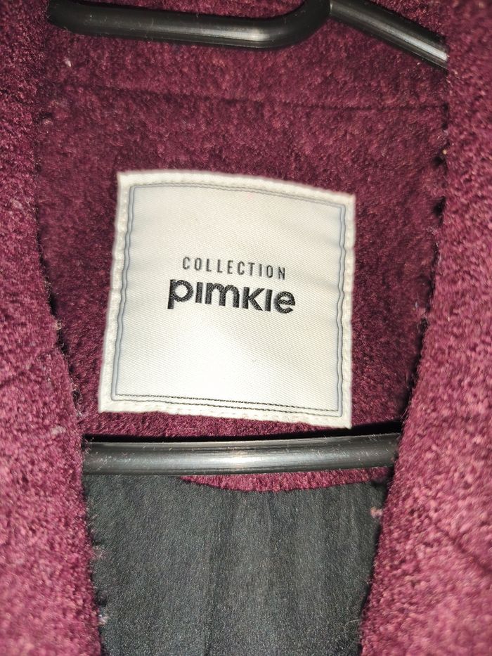 Manteau bordeaux Pimkie - photo numéro 3